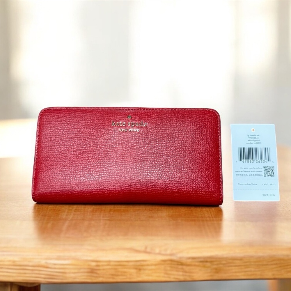 Kate Spade Madison Large Slim Bifold Wallet - Picture 4 of 5